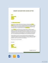 grant letter template in pdf free