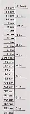 Amazon Com Best Growth Chart Decal 0 To 7 Feet Diy Peel And