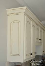 how to glaze cabinets at home with