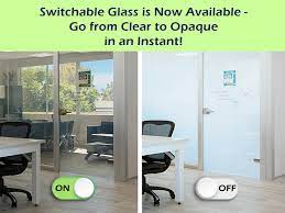 Switchable Glass Walls Are Now