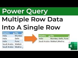 how to transform multiple row data into