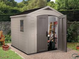 8 Foot Large Resin Outdoor Shed
