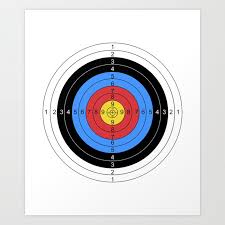 Gun Range Target Practice Graphic Art