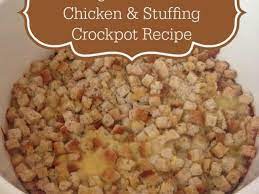 stuffing crockpot recipe
