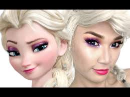elsa disney s frozen makeup tutorial