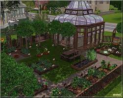 Moni Sims Small Garden Sims House