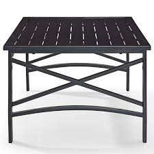 Afuera Living Metal Patio Coffee Table