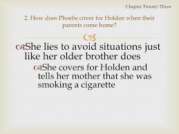 The Catcher in the Rye JD Salinger Notes  Chapters ppt video    