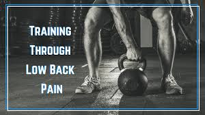 strength training with lower back pain