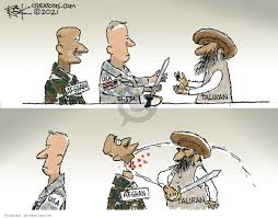 He warned the taliban that any action that puts us personnel or our mission at risk there, will be met with a swift and strong us military response. biden's announcement came after taliban insurgents. The Afghanistan Comics And Cartoons The Cartoonist Group