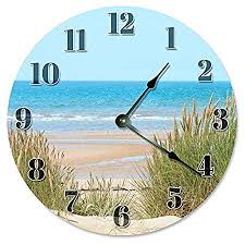 440 beach wall clocks ideas rectangle