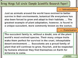 Examples of scientific arch papers microsoft e2 80 93 emerging technology computer and software paper example science. How To Write A Conclusion For A Research Paper With Pictures