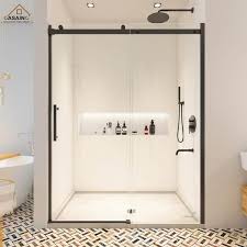 Frameless Single Sliding Shower Door