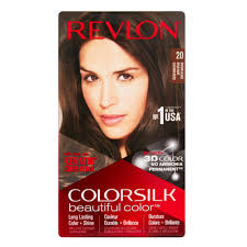 Our beauty lab was especially impressed by revlon's formula and. Revlon Colorsilk Permanent Hair Color Brown Black 20 Clicks