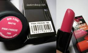 sleek makeup true colour lipstick matte