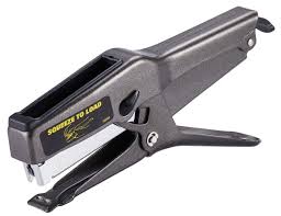 b8 heavy duty plier stapler black