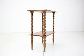 Solid Wood Side Table 1900s For