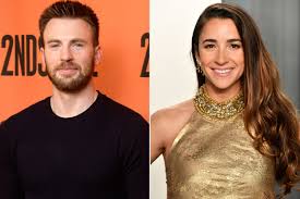 If you're not following this woman, what are you doing?? Chris Evans And Olympian Aly Raisman Host Play Date For Their Rescue Dogs Ew Com