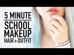 5 minute makeup routines all busy s
