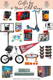 the best gifts for 9 year old boys