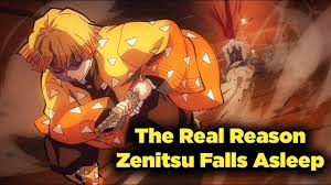 the real reason zenitsu falls asleep