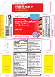 Acetaminophen Junior Strength Tablet Chewable Supervalu Inc