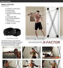 Weider X Factor Total Body Workout System Now With 360lbs Ver