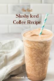 the best slushy iced coffee recipe