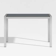 dune glass high top outdoor table for