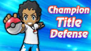 Pokemon Sun and Moon VS Tristan [Champion Title Defense] - YouTube