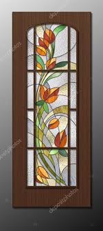 Fl Stained Glass Pattern Stock
