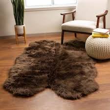 super area rugs serene silky faux fur