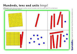 Hundreds Tens And Ones Units Bingo Sb2238 Sparklebox