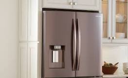 How far should a refrigerator be from the back wall?