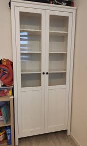 Ikea Hemnes Bookcase With Glass Door