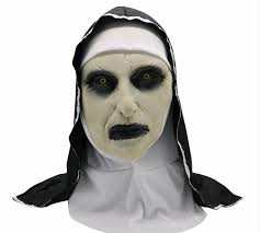 Whether you're going to a halloween party, hour convention, or want to scare your unsuspecting family members, these costumes will get the job done. The Nun Cosplay Mask Costume Prop Helmet Valak Halloween Scary Horror Movie 2018 Mi Tiles Com