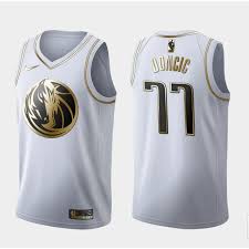 Luka dončić is a slovenian professional basketball player for the dallas mavericks in the nba and the slovenian national team. Nba Men S Basketball Jerseys Dallas Mavericks 77 Luka Doncic Jersey Gold Version White Shopee Malaysia