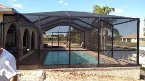 Types Of Pool Cage Screen Enclosures