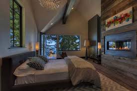 Wood Clad Bedroom Feature Wall Ideas