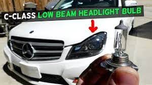 mercedes w204 low beam headlight bulb