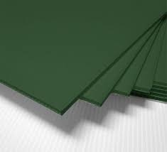 8 Green Corrugated Blank Sign Sheet 4mm X 24 X 12 Etsy
