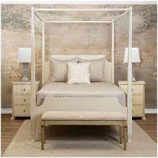 White Canopy Bed Available In Queen