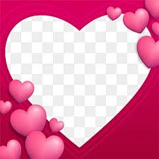 love frame png vector psd and
