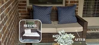 Diy No Sew Replacement Patio Cushions