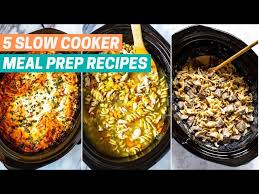 5 healthy slow cooker recipes easy