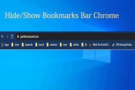 top methods to hide and show bookmarks