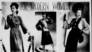 women s fashion history through