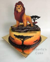 this lion king cake will make your roar