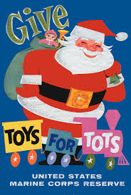 toys for tots got its iconic train logo