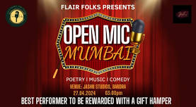 Flair Folks Open Mic Mumbai